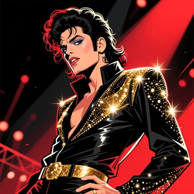 Michael Jackson numerology chart showing name value 44 ruled by Saturn with life domain predictions